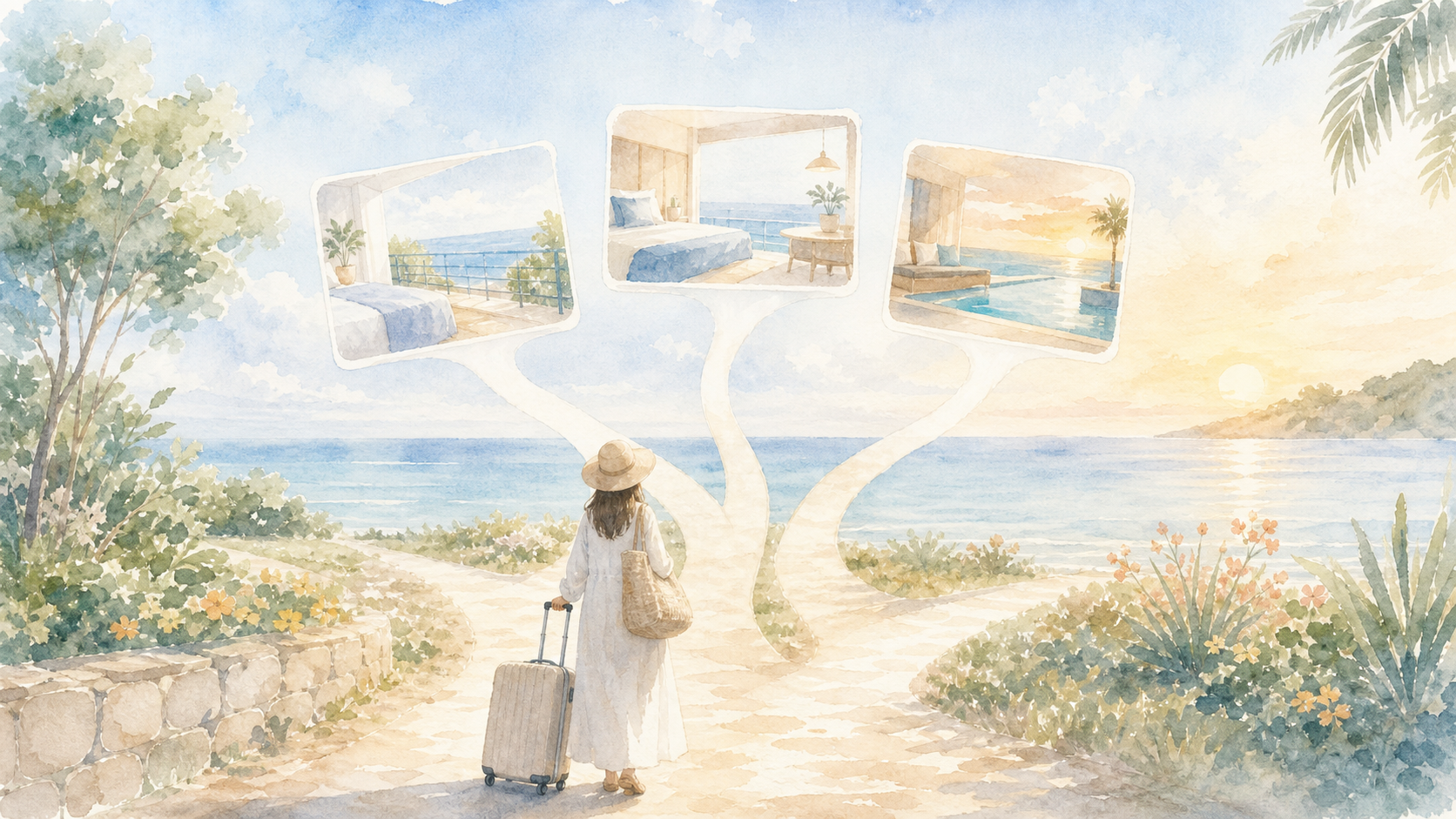 予約経路の全体像のイメージ